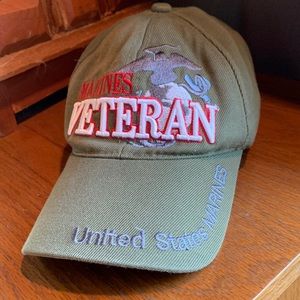 Marine’s Veteran ball cap.